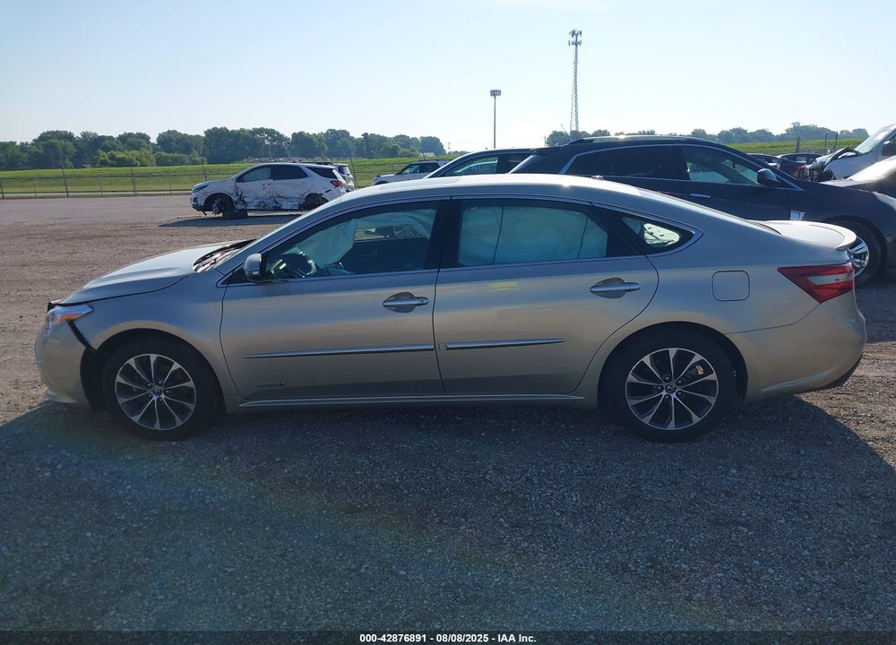 2016 TOYOTA AVALON HYBRID VIN: 4T1BD1EB9GU051010
