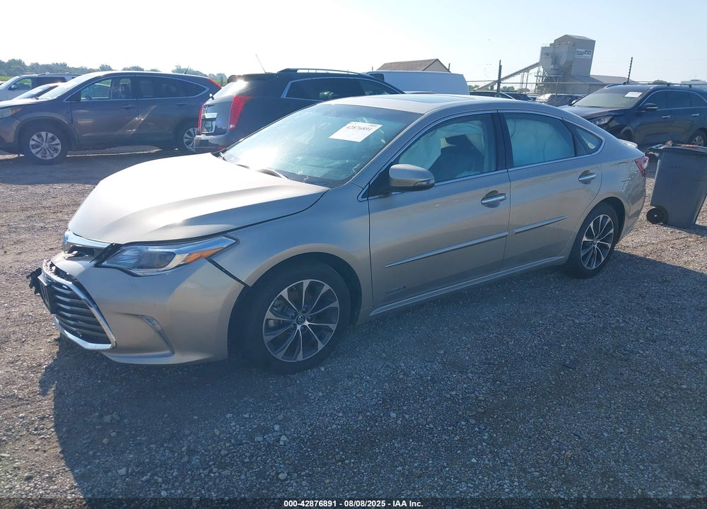 2016 TOYOTA AVALON HYBRID VIN: 4T1BD1EB9GU051010