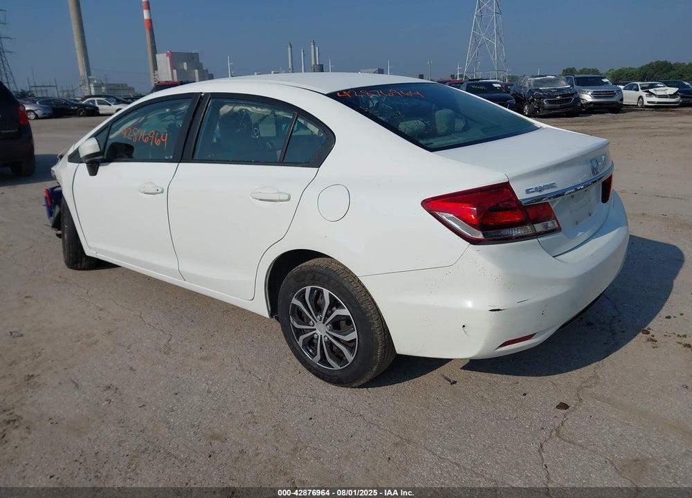 2015 HONDA CIVIC VIN: 19XFB2F5XFE093287