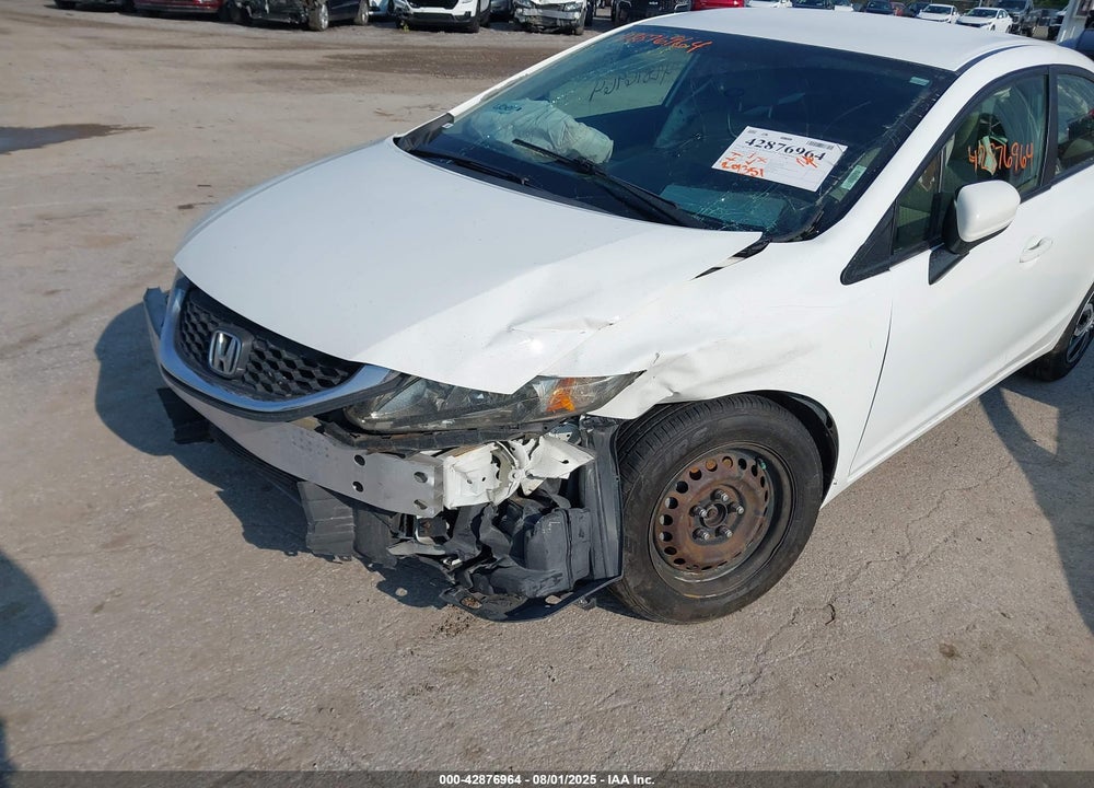 2015 HONDA CIVIC VIN: 19XFB2F5XFE093287