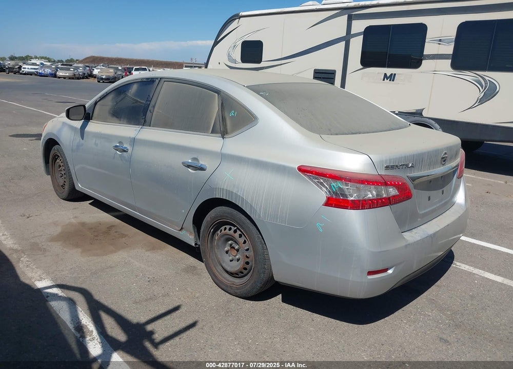2015 NISSAN SENTRA S VIN: 3N1AB7AP3FY376311