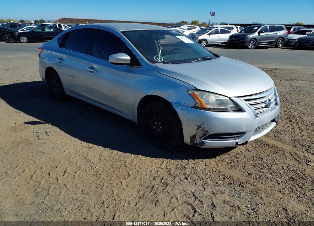 2015 NISSAN SENTRA S VIN: 3N1AB7AP3FY376311
