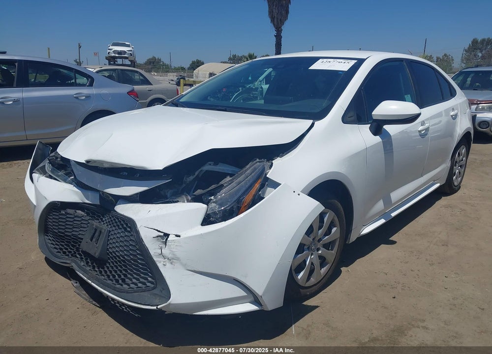 2021 TOYOTA COROLLA VIN: 5YFEPMAE6MP236487