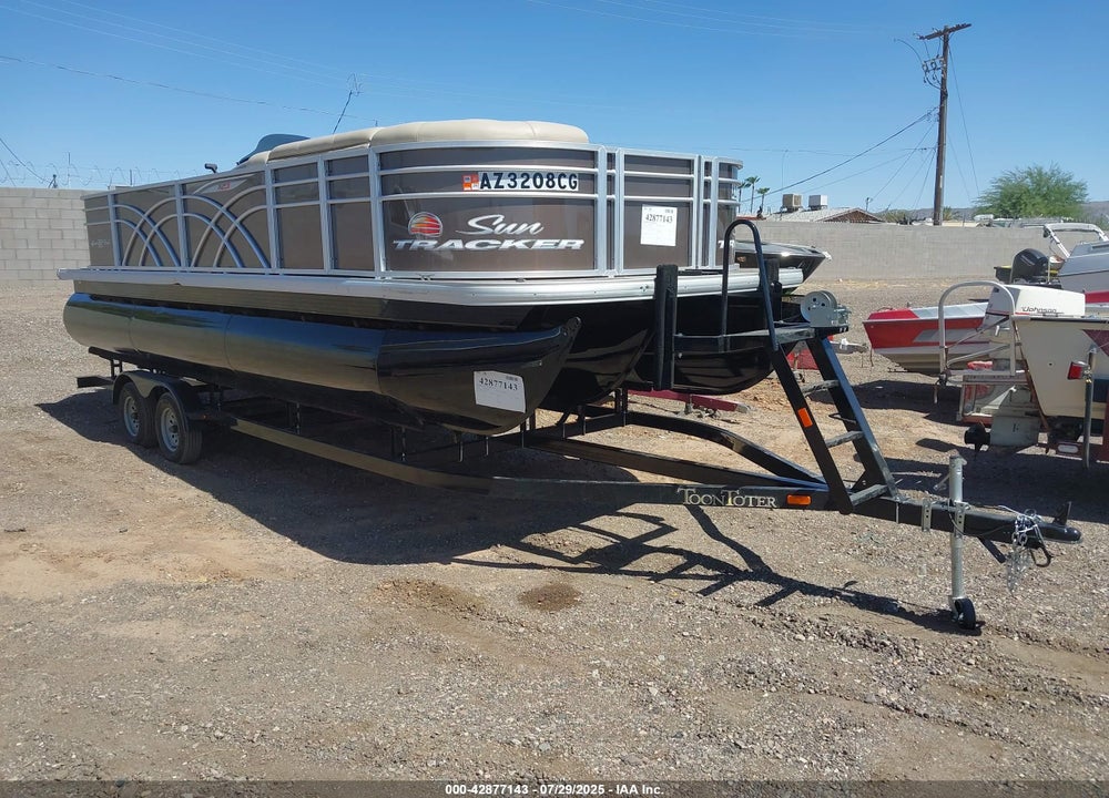 2025 TRAILER 2021 SUNTRACKER SF22 XP3 VIN: 4PGBP2323SL105711