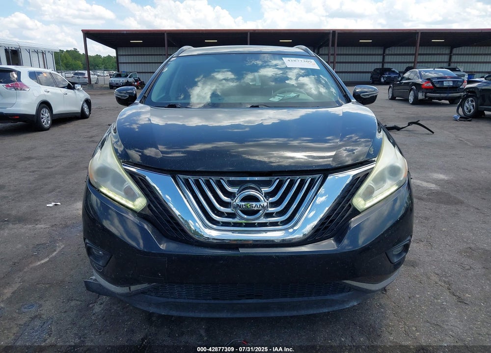 2016 NISSAN MURANO VIN: 5N1AZ2MG9GN112494