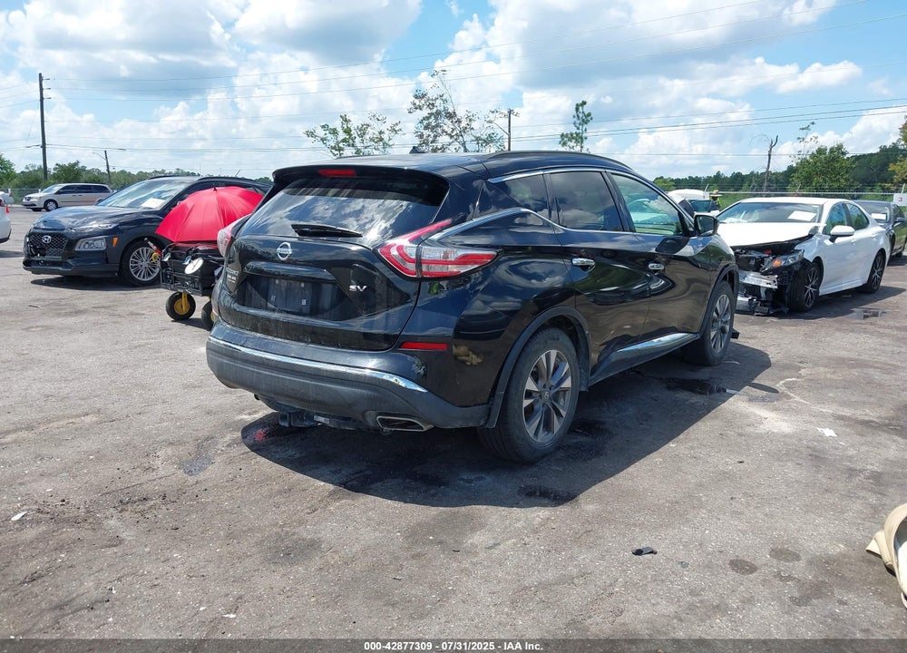 2016 NISSAN MURANO VIN: 5N1AZ2MG9GN112494