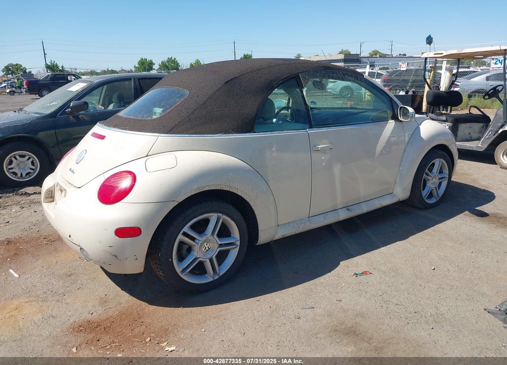 2004 VOLKSWAGEN NEW BEETLE GLS 1.8T VIN: 3VWCD31Y64M347601