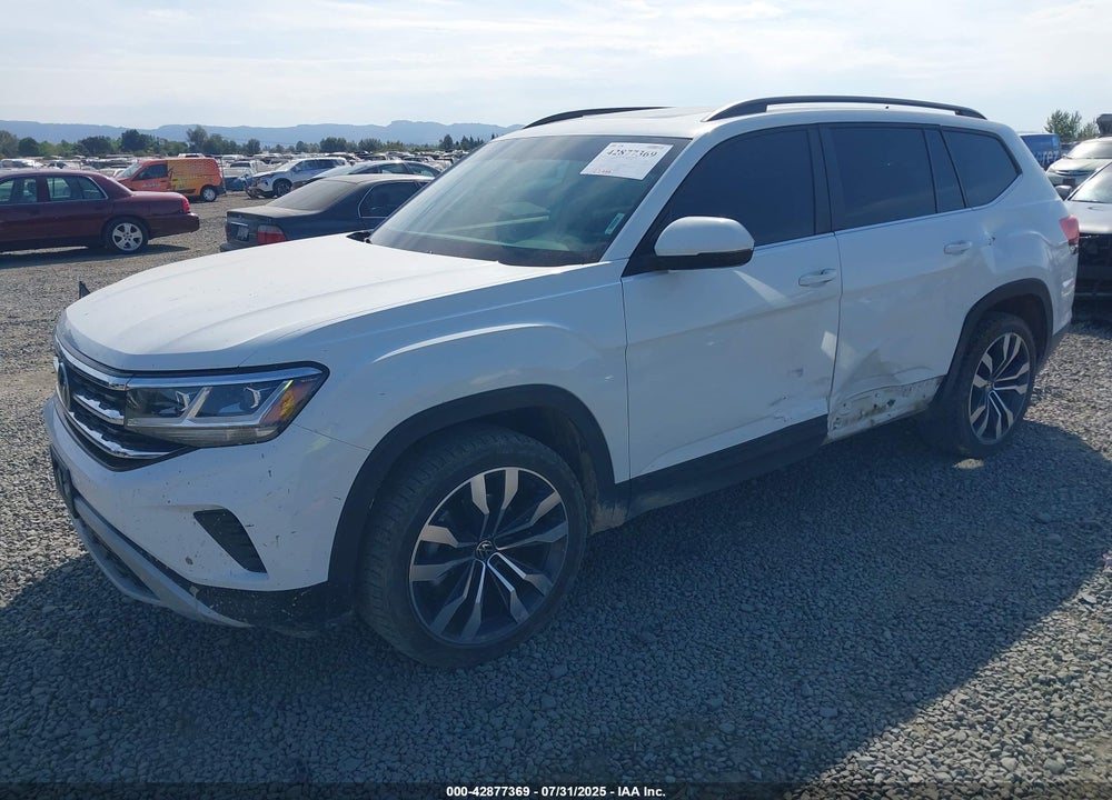 2022 VOLKSWAGEN ATLAS VIN: 1V2KR2CA0NC558000