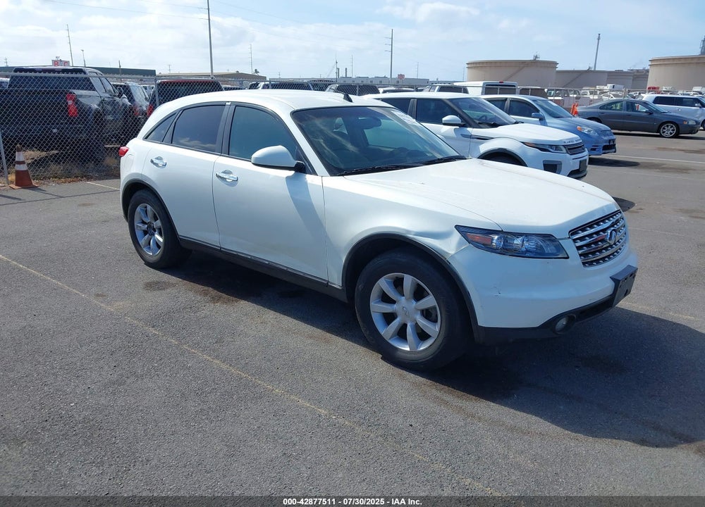 2003 INFINITI FX35 VIN: JNRAS08U53X102525