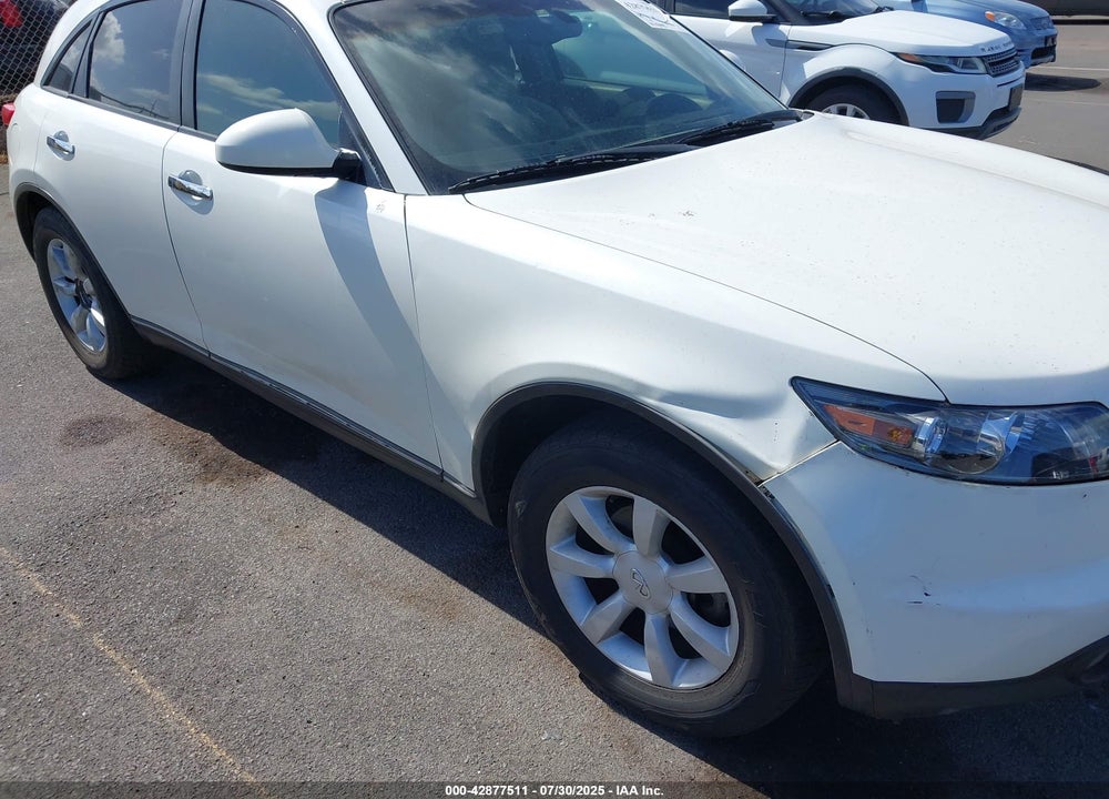 2003 INFINITI FX35 VIN: JNRAS08U53X102525