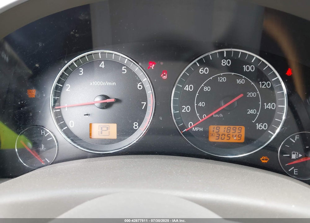 2003 INFINITI FX35 VIN: JNRAS08U53X102525