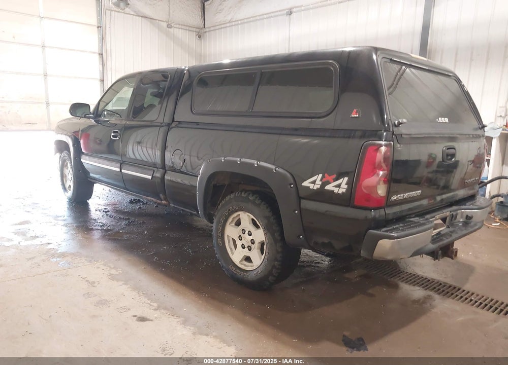 2005 CHEVROLET SILVERADO 1500 LS VIN: 1GCEK19B45E124406