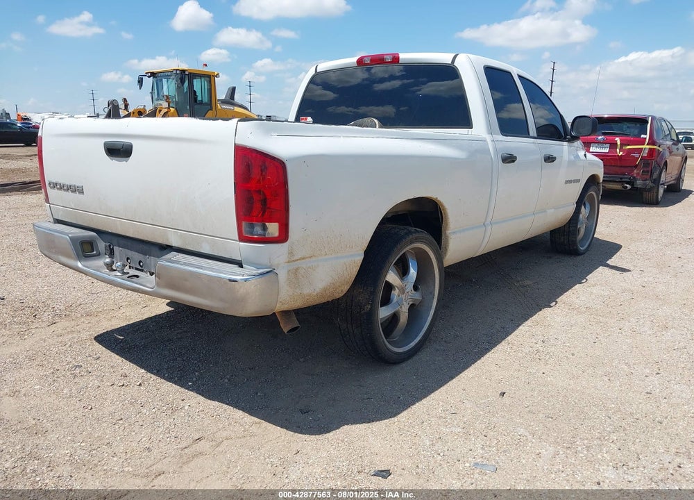 2002 DODGE RAM 1500 ST VIN: 3D7HA18N72G167613