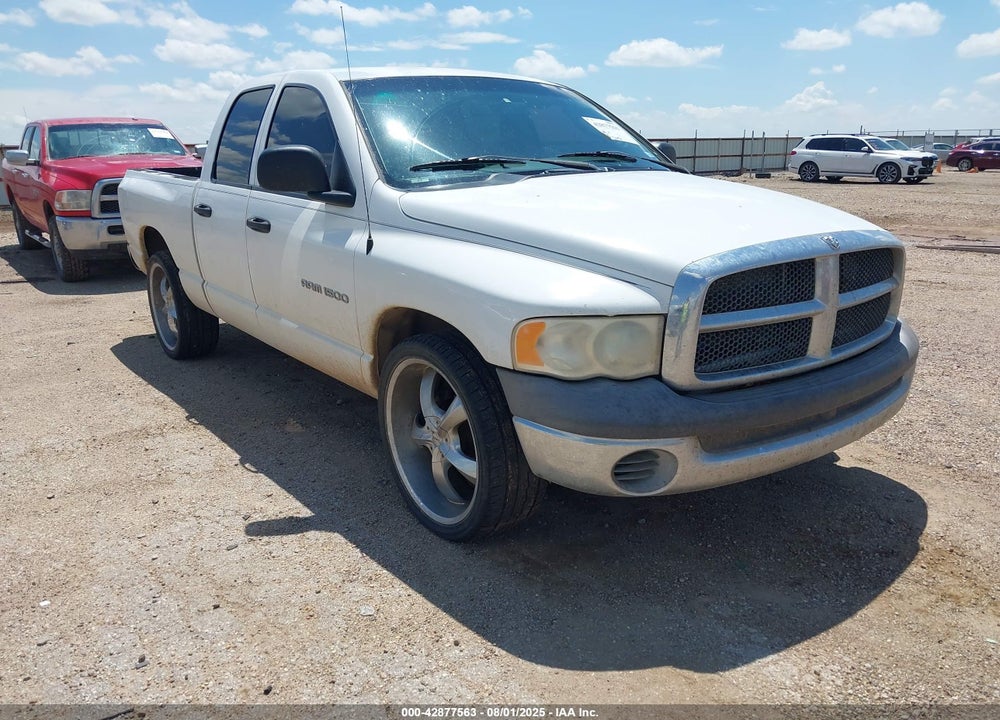 2002 DODGE RAM 1500 ST VIN: 3D7HA18N72G167613