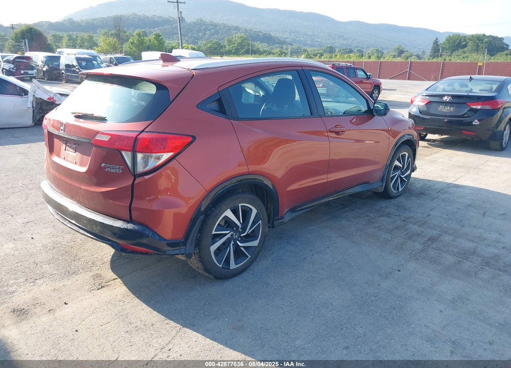 2019 HONDA HR-V VIN: 3CZRU6H1XKG704260