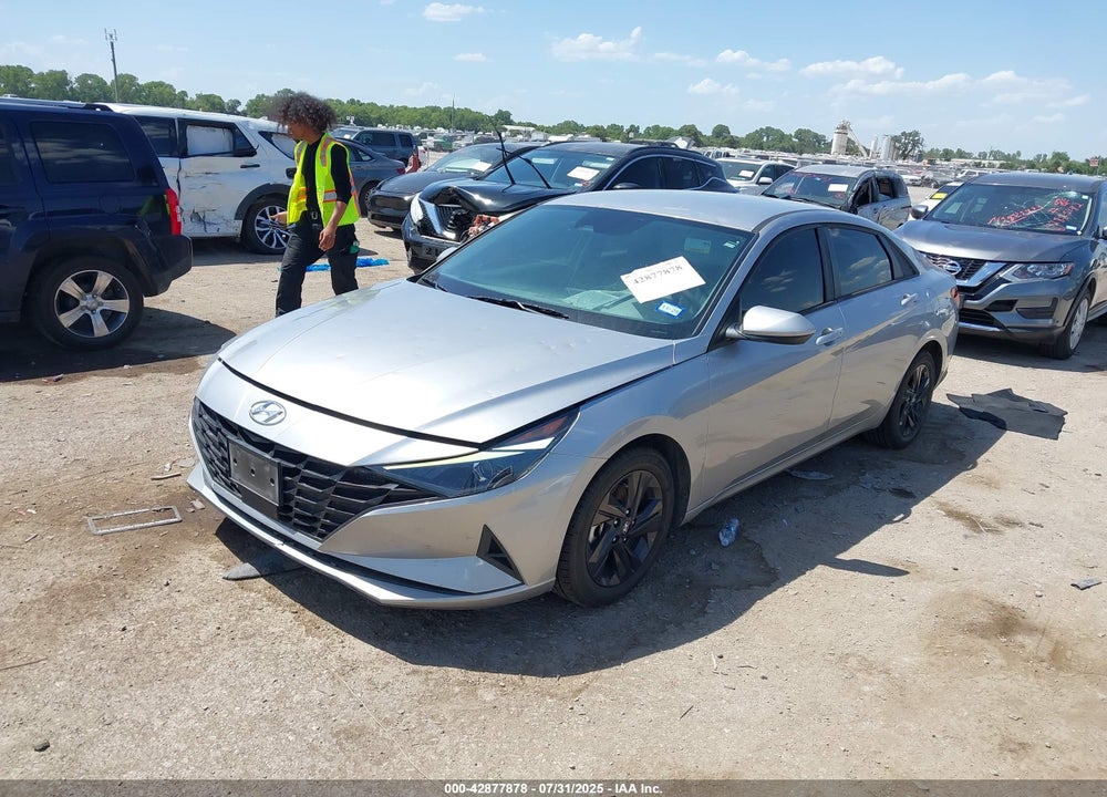 2021 HYUNDAI ELANTRA VIN: 5NPLS4AG8MH038868