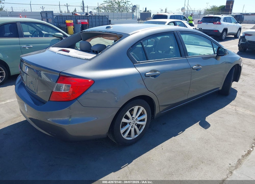 2012 HONDA CIVIC VIN: 19XFB2F90CE358510