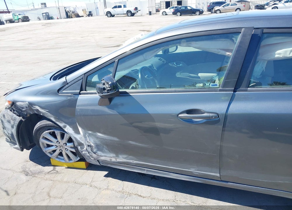 2012 HONDA CIVIC VIN: 19XFB2F90CE358510