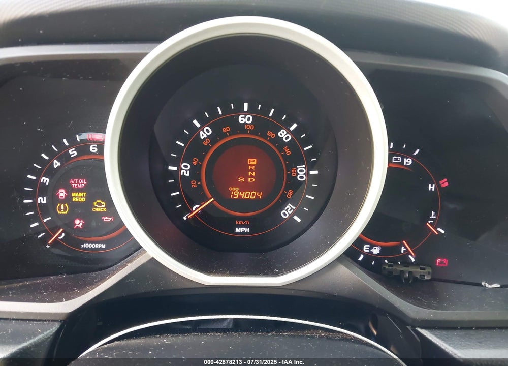 2013 TOYOTA 4RUNNER VIN: JTEZU5JR7D5049237