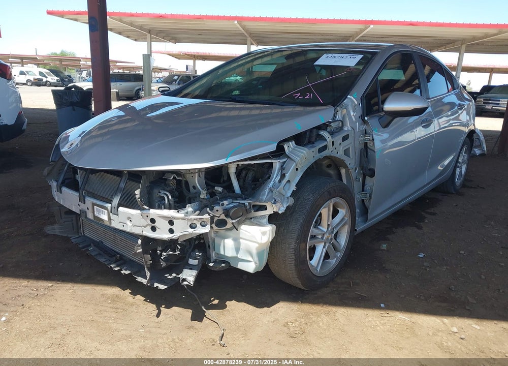 2018 CHEVROLET CRUZE LT AUTO VIN: 1G1BE5SM8J7108178