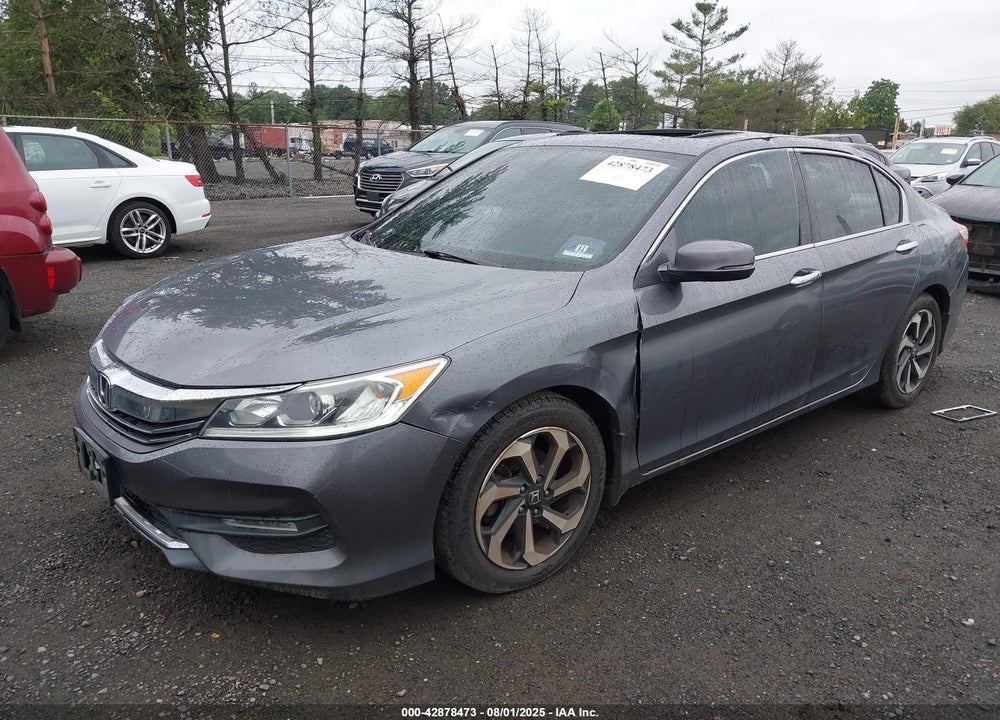 2016 HONDA ACCORD EX-L V-6 VIN: 1HGCR3F83GA010013