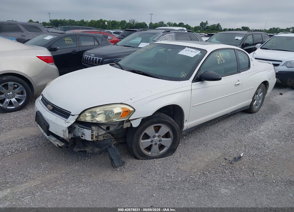 2006 CHEVROLET MONTE CARLO LT VIN: 2G1WM15K769399804