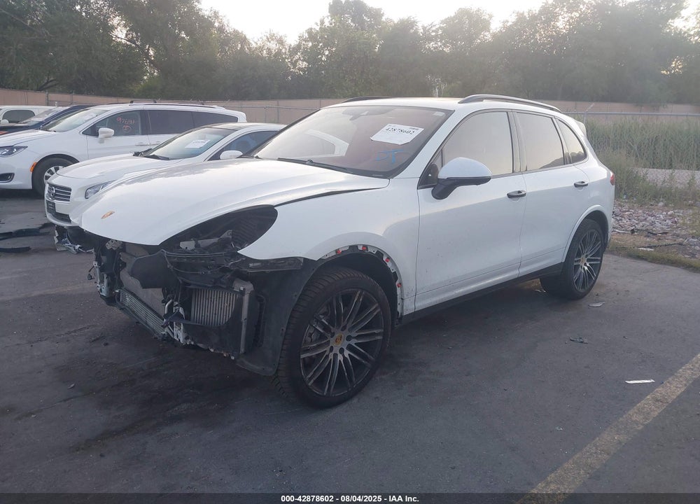 2017 PORSCHE CAYENNE VIN: WP1AB2A24HLA52654