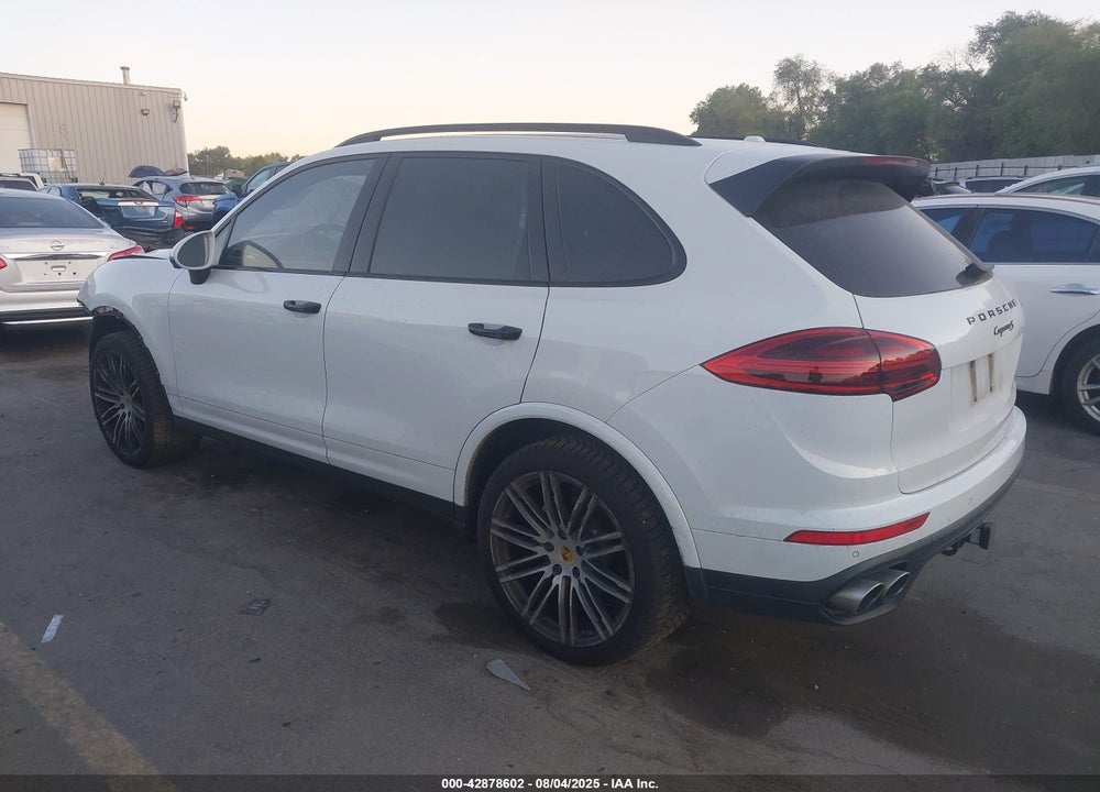 2017 PORSCHE CAYENNE VIN: WP1AB2A24HLA52654