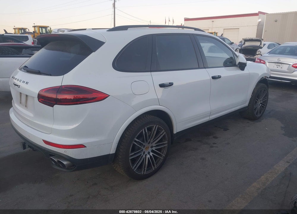 2017 PORSCHE CAYENNE VIN: WP1AB2A24HLA52654