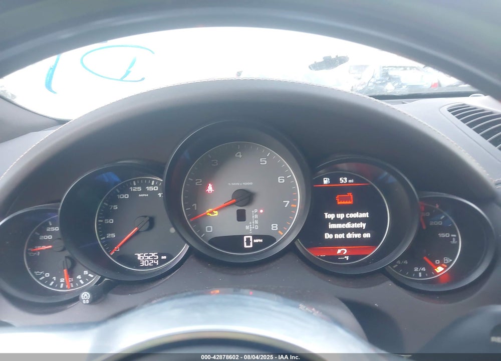 2017 PORSCHE CAYENNE VIN: WP1AB2A24HLA52654