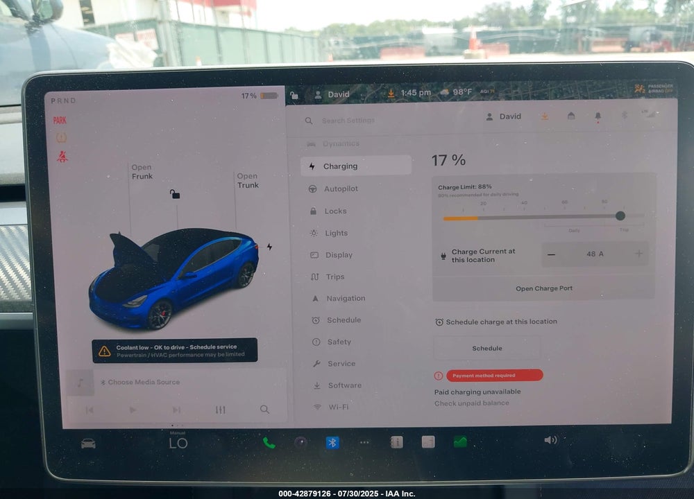 2021 TESLA MODEL 3 VIN: 5YJ3E1EC4MF054738