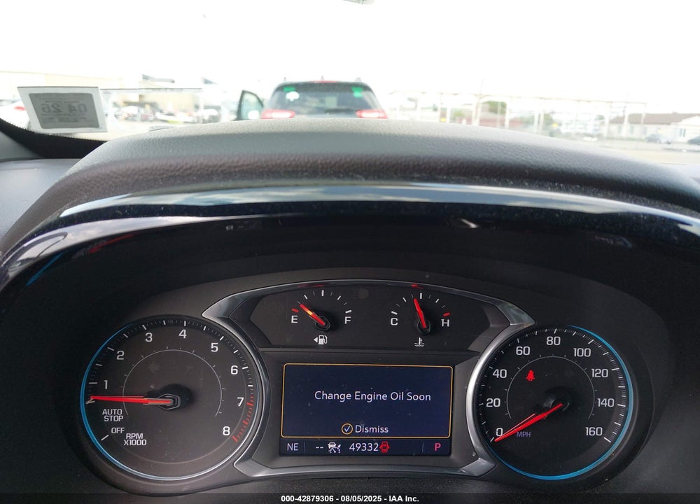 2022 CHEVROLET TRAVERSE VIN: 1GNERJKW2NJ109300