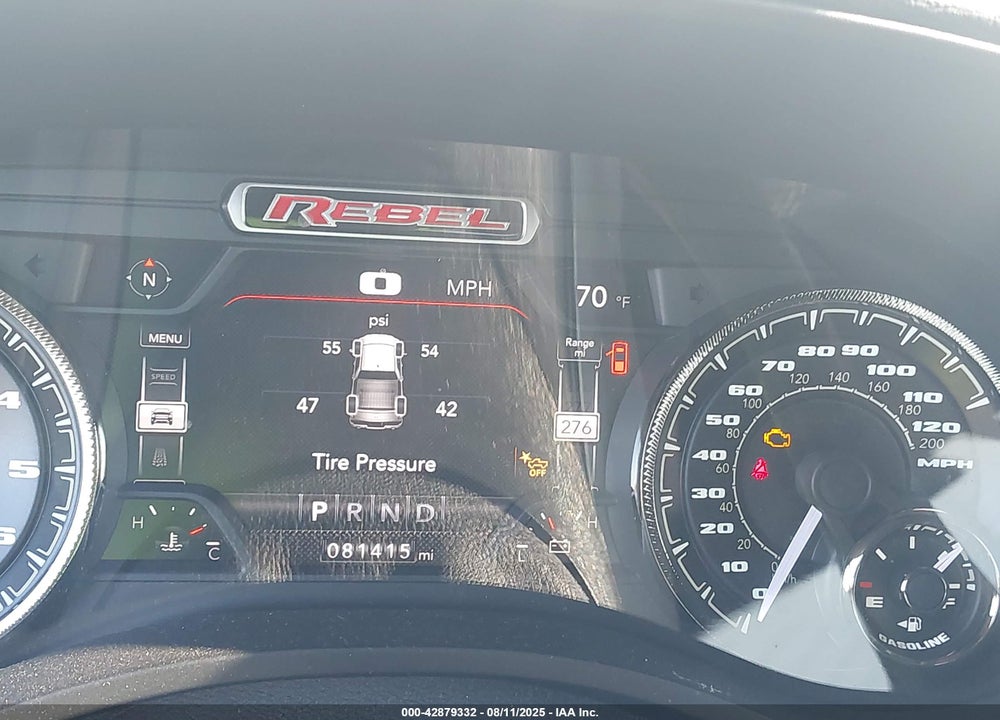 2021 RAM 1500 VIN: 1C6SRFLT0MN733835