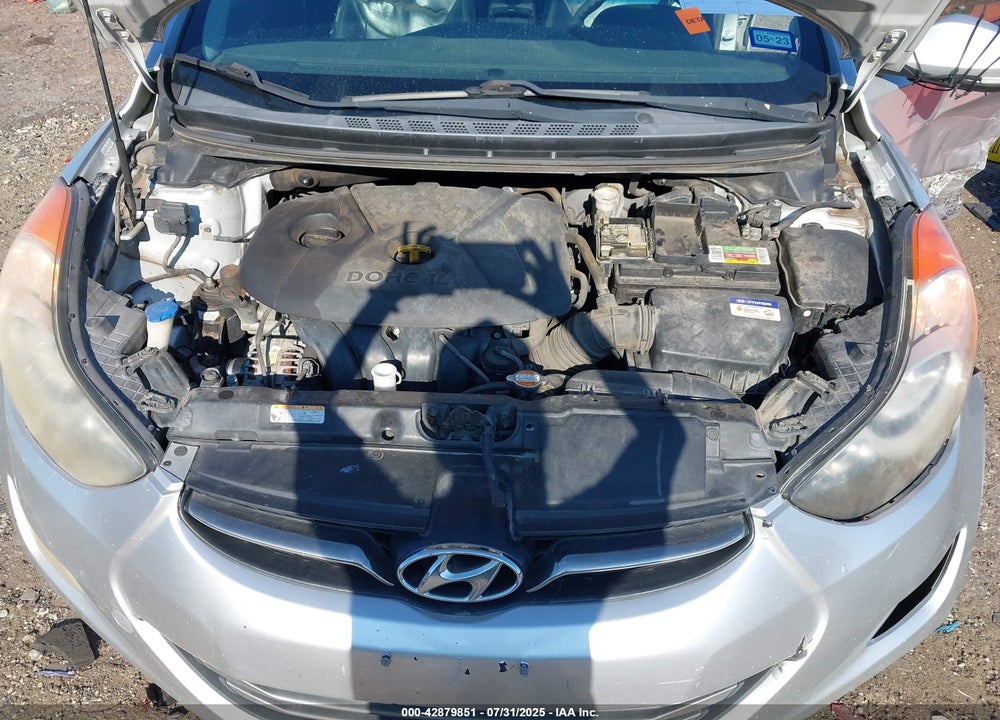 2011 HYUNDAI ELANTRA VIN: KMHDH4AE2BU147925