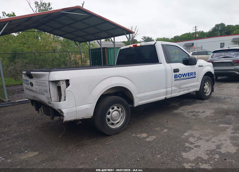 2018 FORD F-150 VIN: 1FTMF1CB5JKC47622