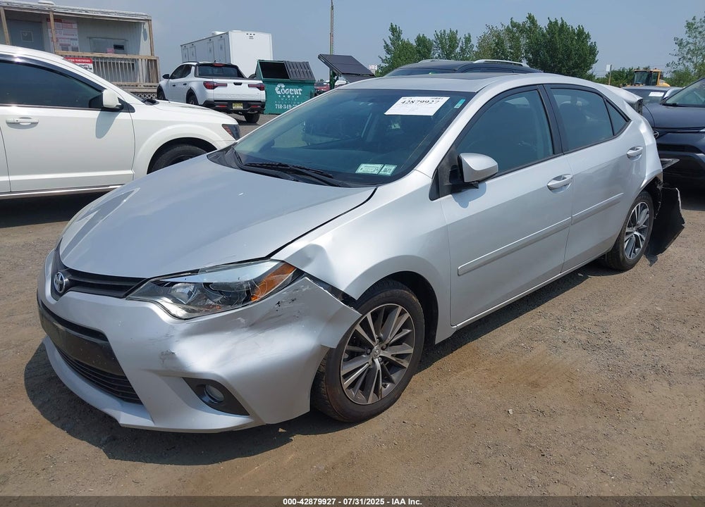 2016 TOYOTA COROLLA VIN: 2T1BURHE9GC495588