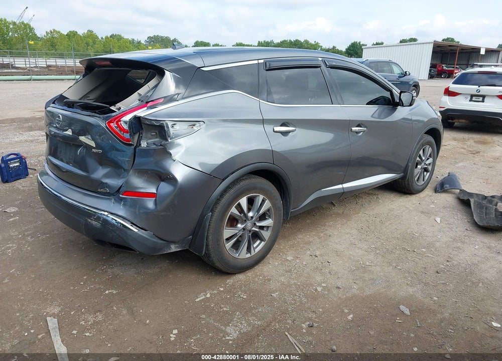 2015 NISSAN MURANO VIN: 5N1AZ2MHXFN215267
