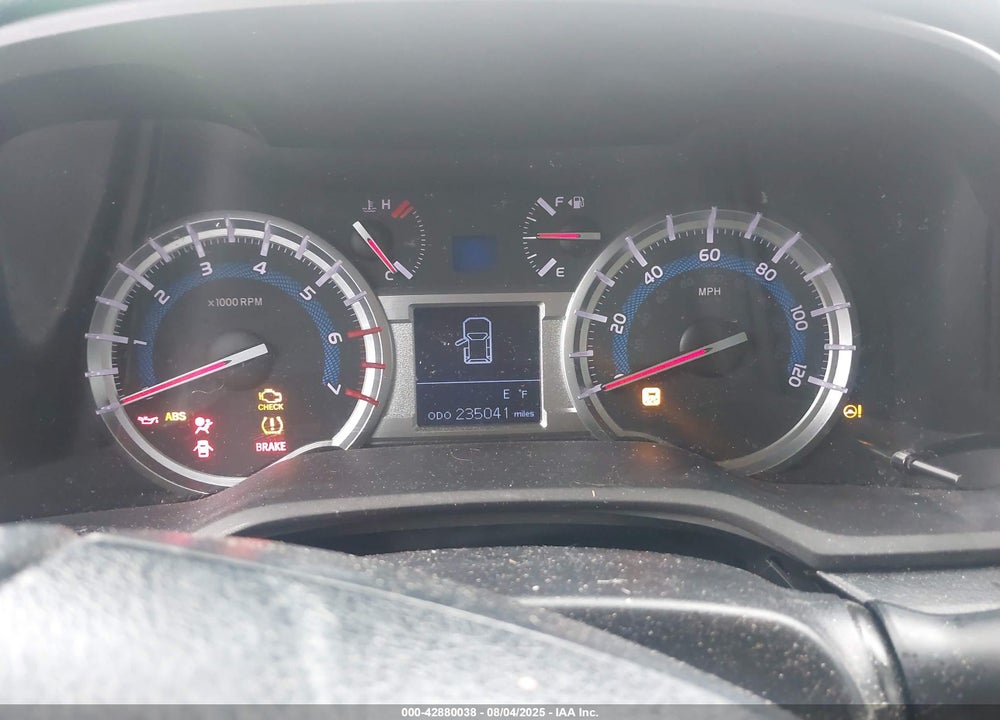 2014 TOYOTA 4RUNNER VIN: JTEBU5JR9E5172668