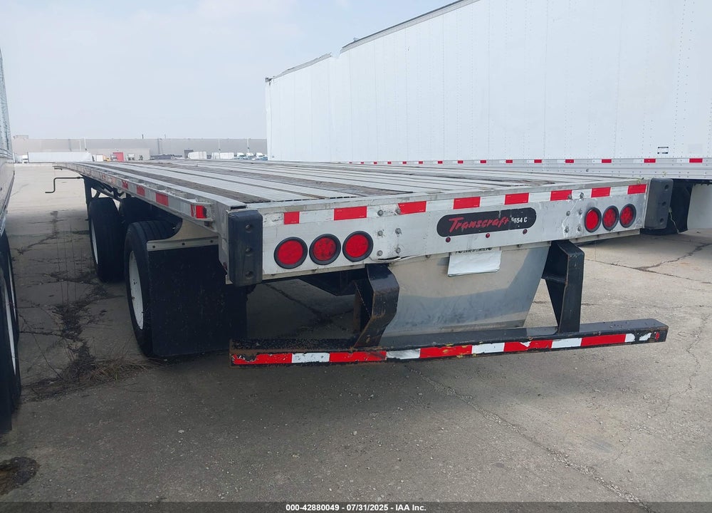 2020 TRANSCRAFT CORP FLATBED TRAILER VIN: 1TTF532C4L3197797