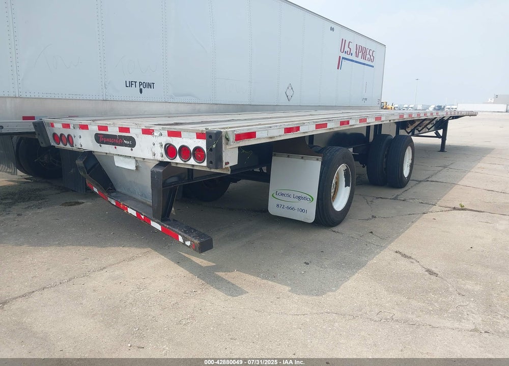 2020 TRANSCRAFT CORP FLATBED TRAILER VIN: 1TTF532C4L3197797
