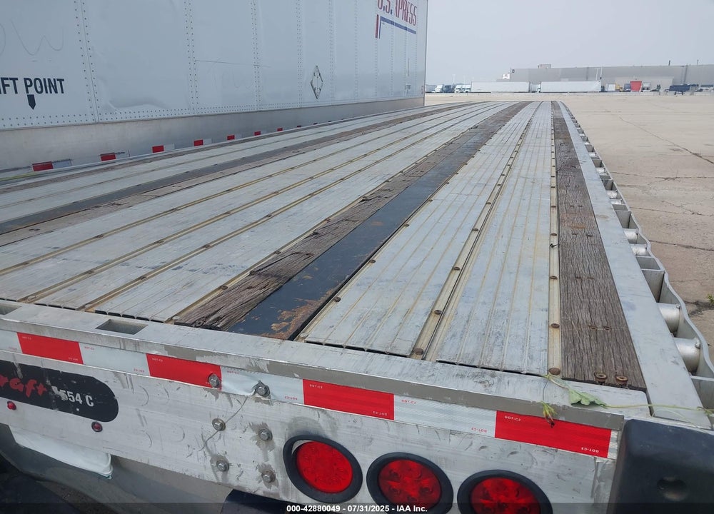 2020 TRANSCRAFT CORP FLATBED TRAILER VIN: 1TTF532C4L3197797