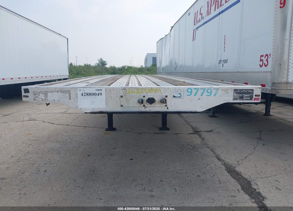 2020 TRANSCRAFT CORP FLATBED TRAILER VIN: 1TTF532C4L3197797