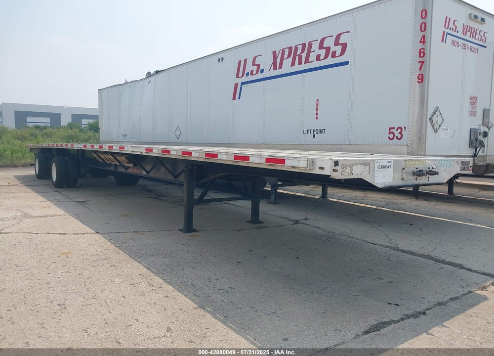 2020 TRANSCRAFT CORP FLATBED TRAILER VIN: 1TTF532C4L3197797