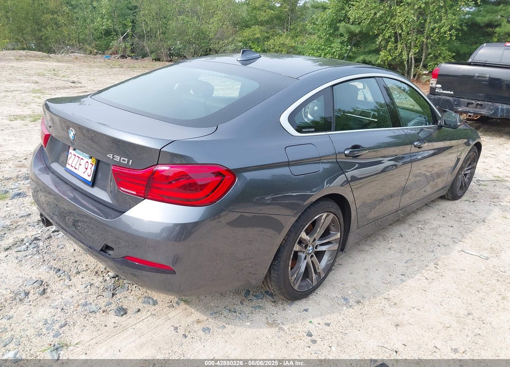 2019 BMW 4 SERIES VIN: WBA4J3C51KBL08855