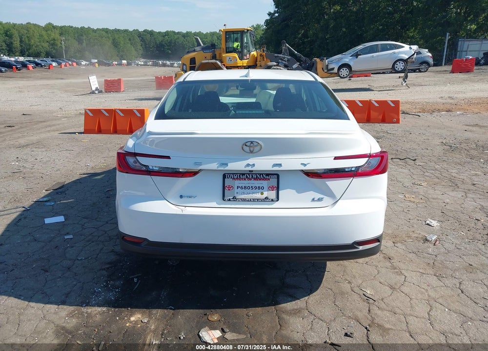 2025 TOYOTA CAMRY VIN: 4T1DAACK4SU167289