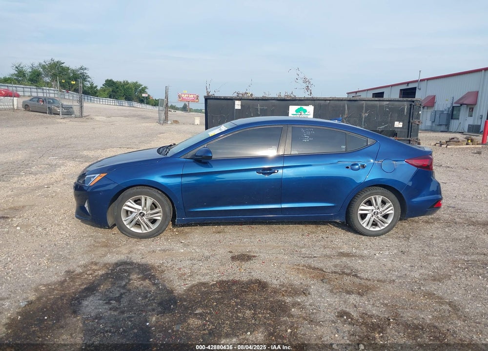 2019 HYUNDAI ELANTRA SEL VIN: 5NPD84LF4KH485041