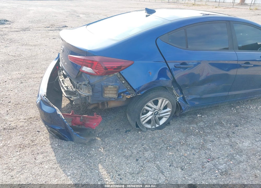 2019 HYUNDAI ELANTRA SEL VIN: 5NPD84LF4KH485041