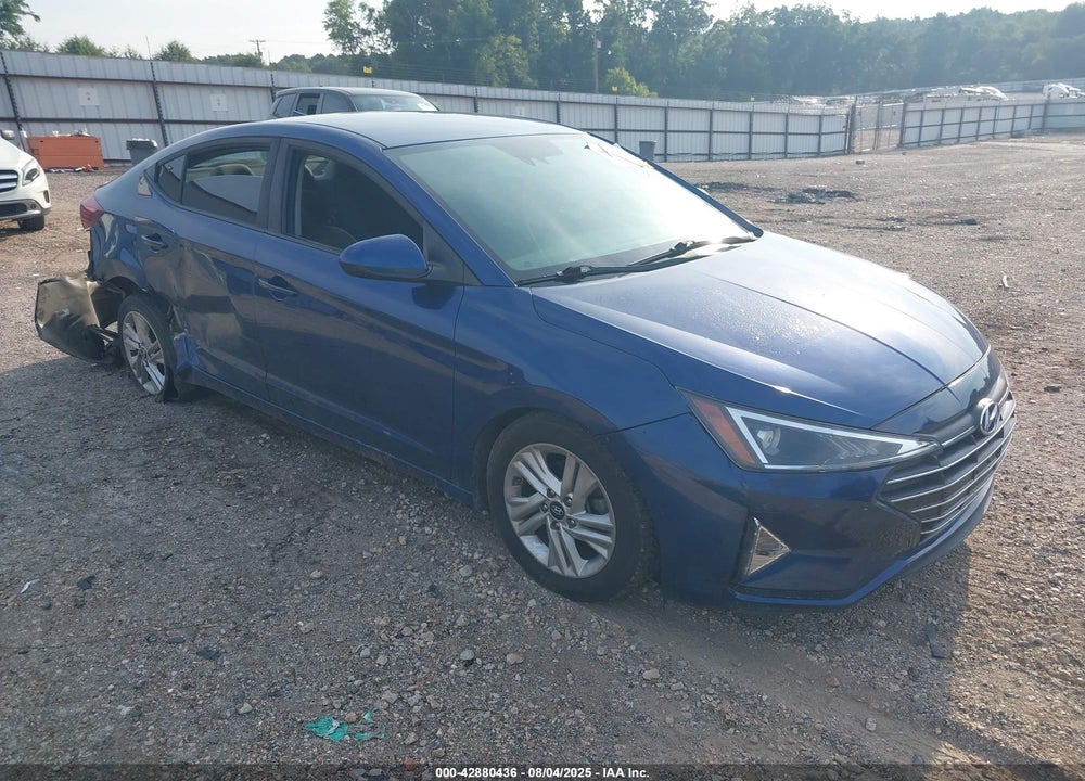 2019 HYUNDAI ELANTRA SEL VIN: 5NPD84LF4KH485041