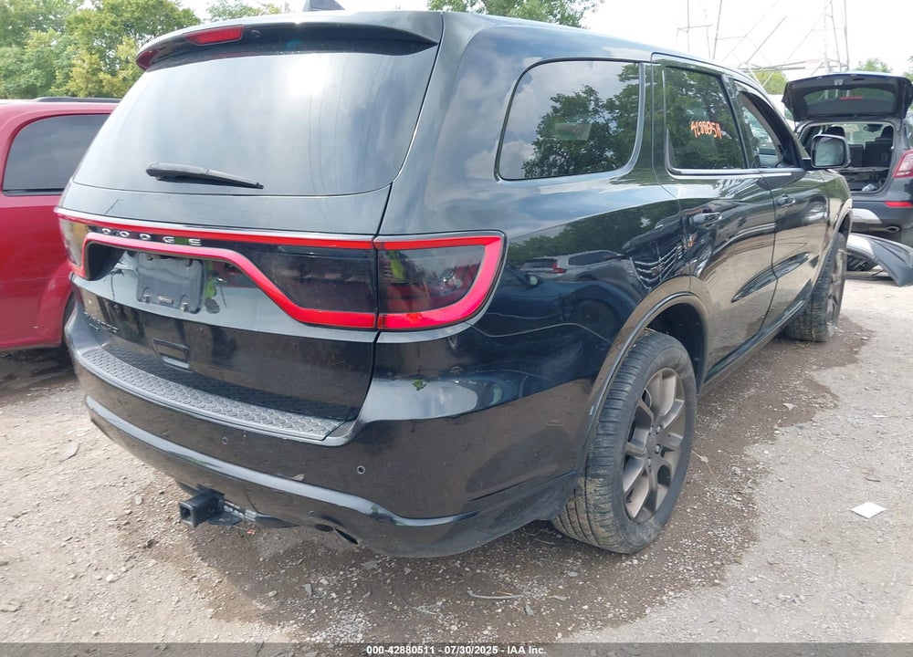 2016 DODGE DURANGO VIN: 1C4RDJDG1GC398367