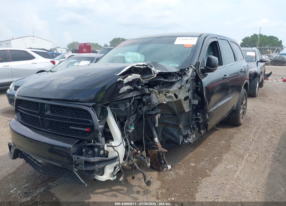 2016 DODGE DURANGO VIN: 1C4RDJDG1GC398367